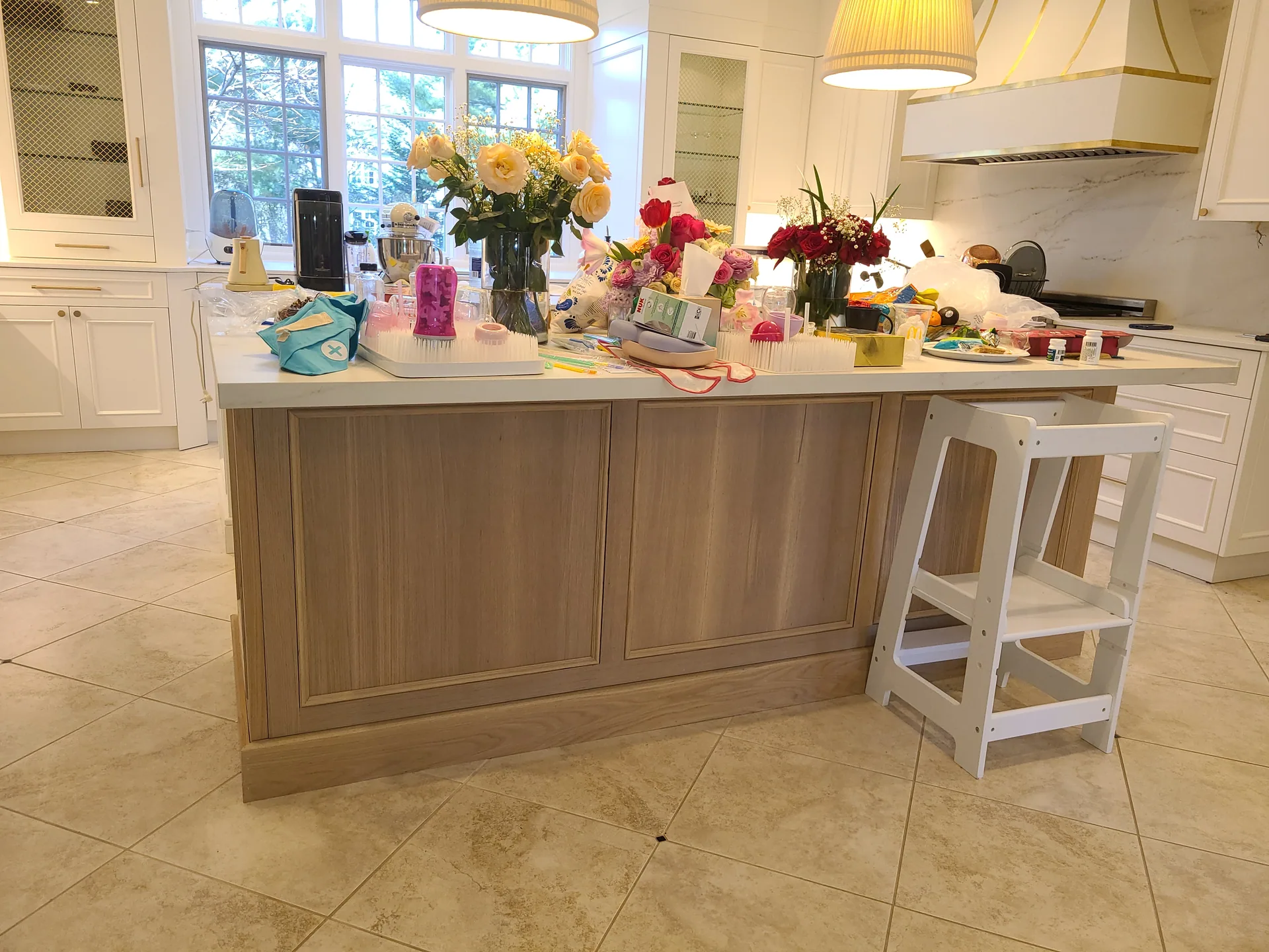 Coffered Gourmet Kitchen — detail 3