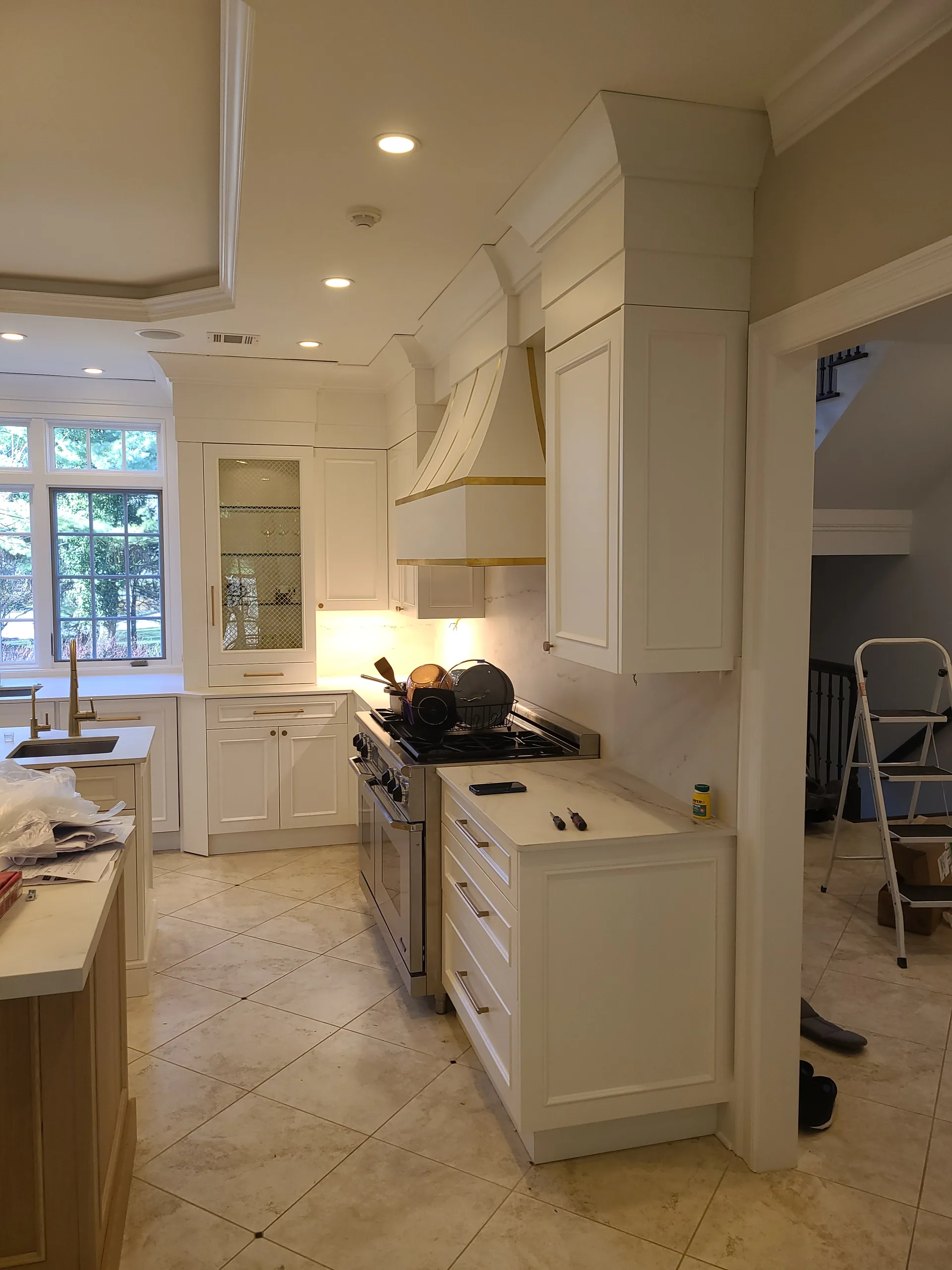 Coffered Gourmet Kitchen — detail 4