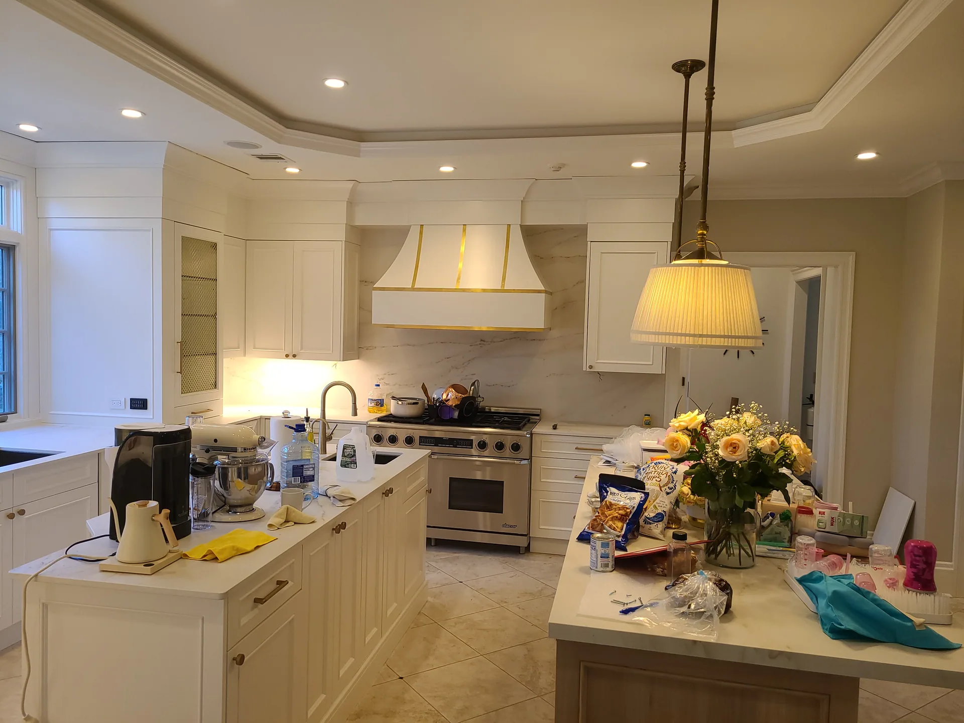 Coffered Gourmet Kitchen — gallery 10