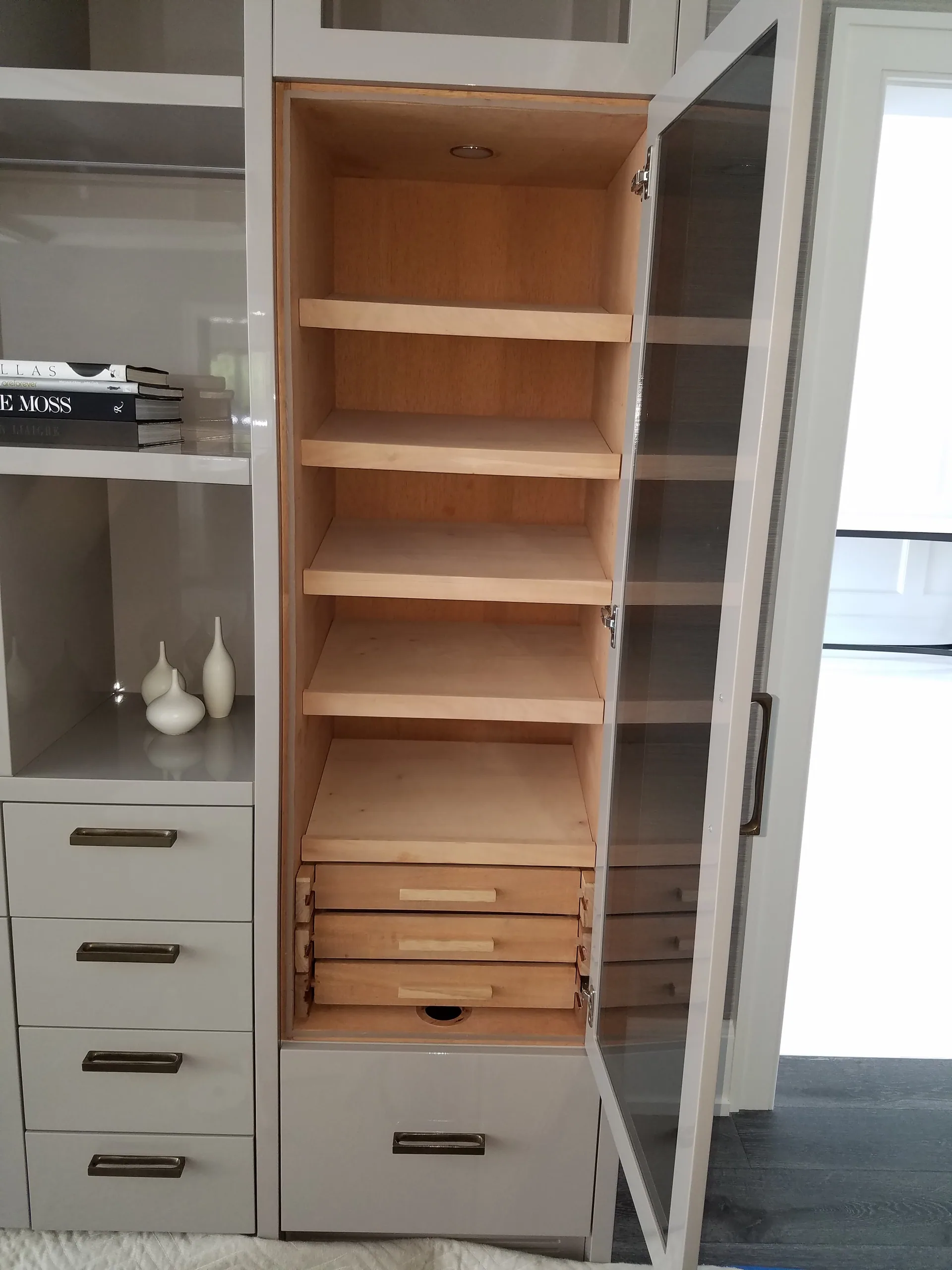 Custom Kitchen Drawer Organization