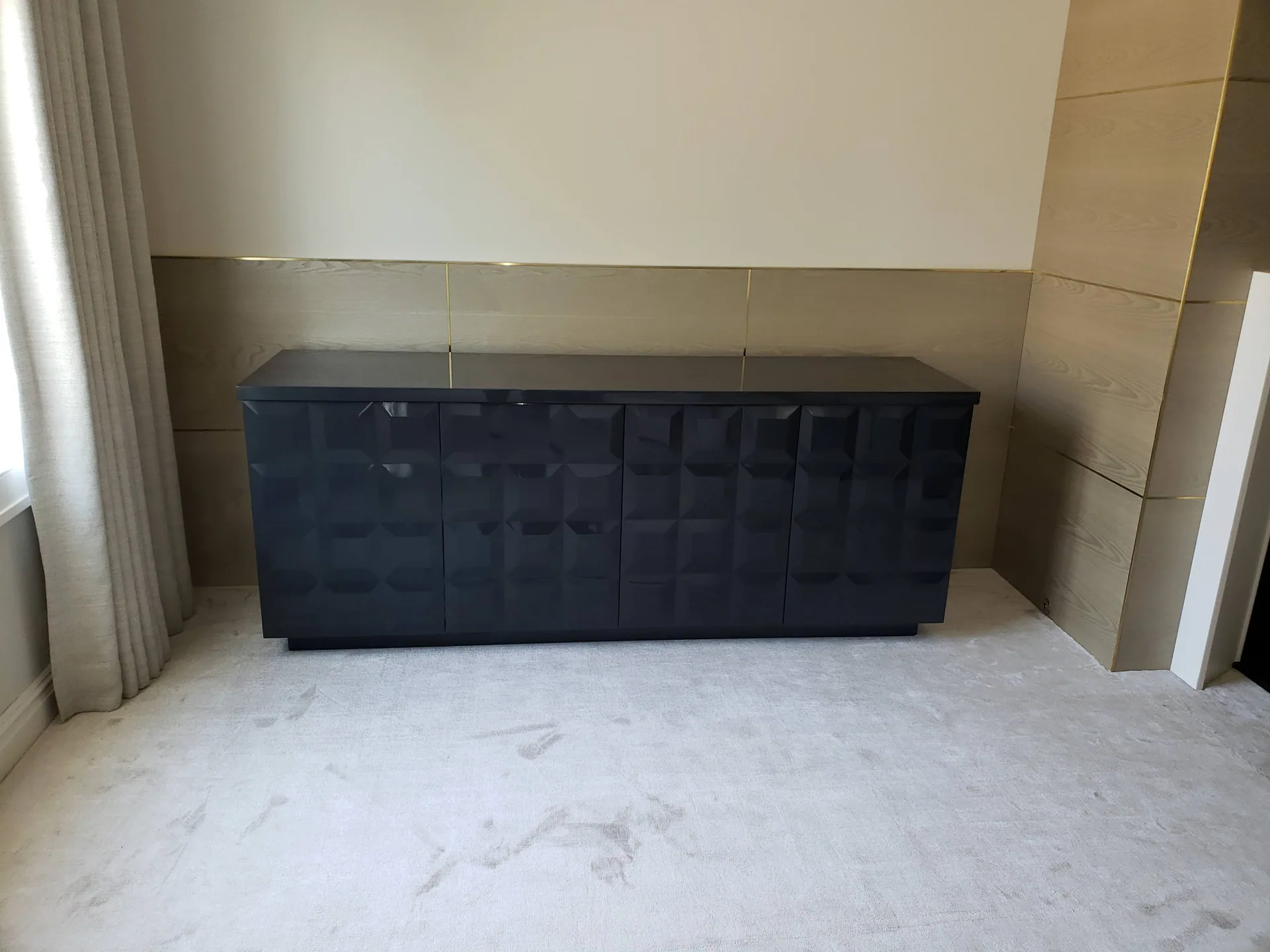 Geometric Lacquered Sideboard — gallery 2