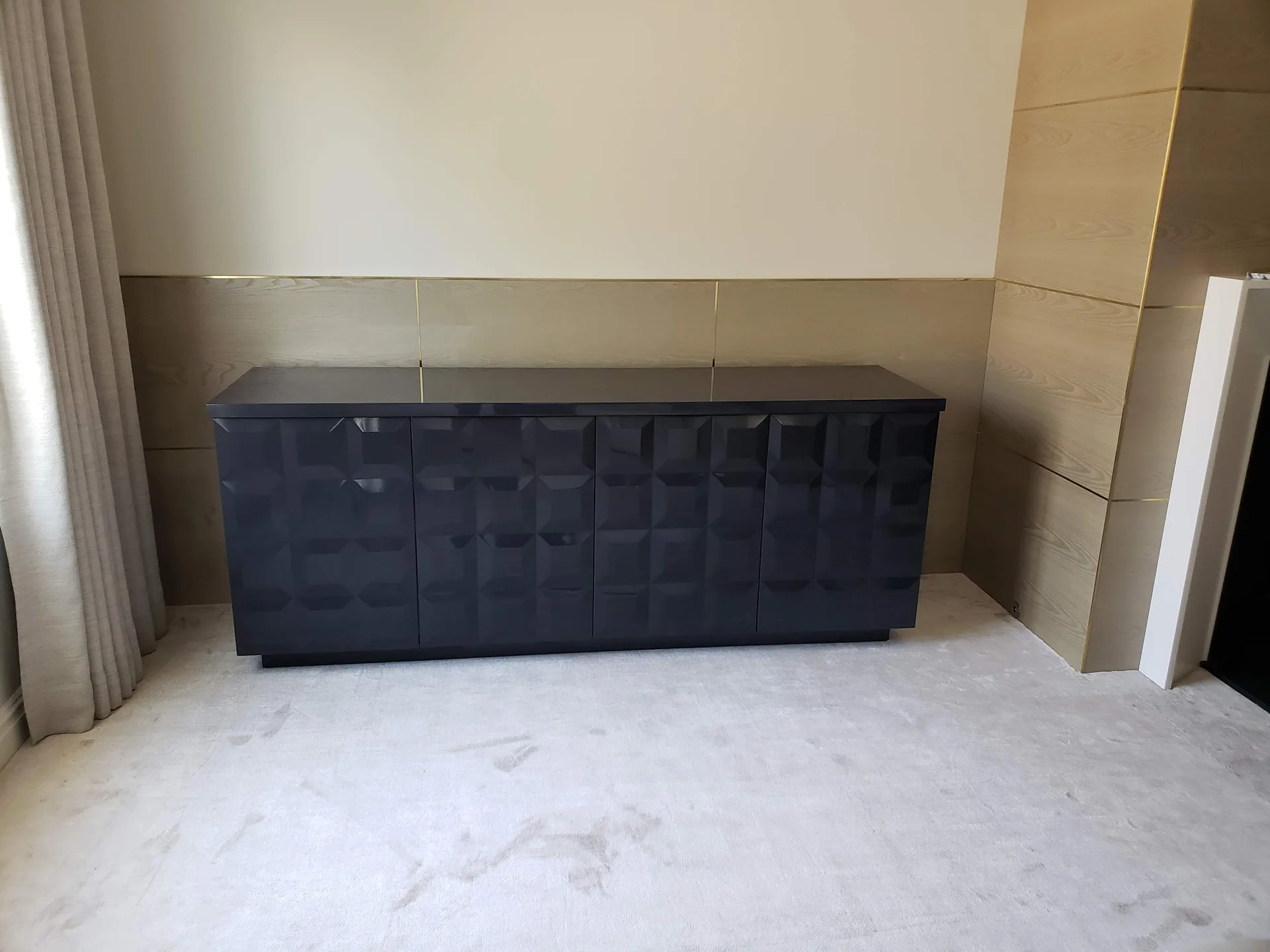 Geometric Lacquered Sideboard — gallery 3