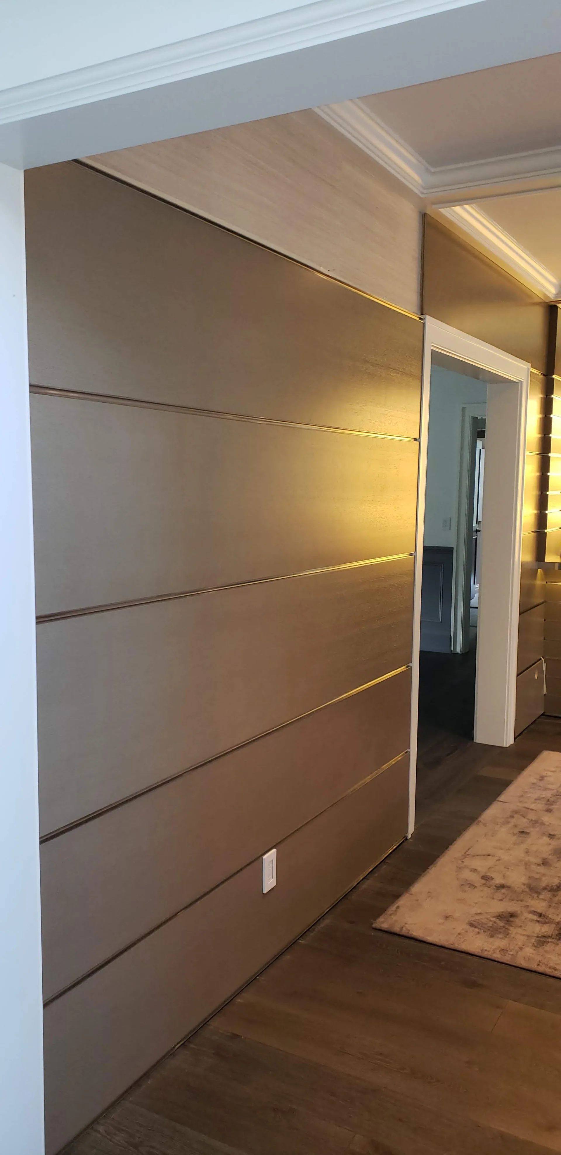 Gray Modern Shelving Wall — gallery 2