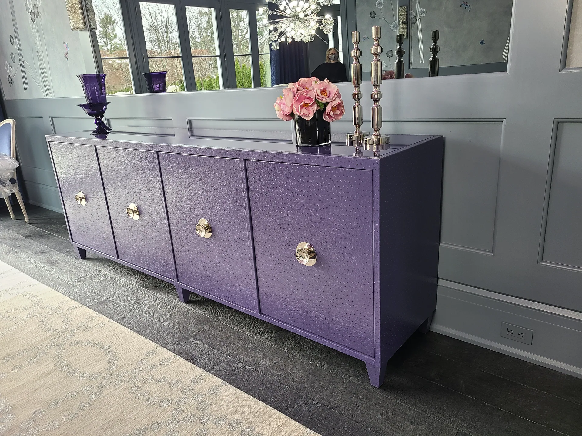 High-Gloss Lacquered Credenza — gallery 2