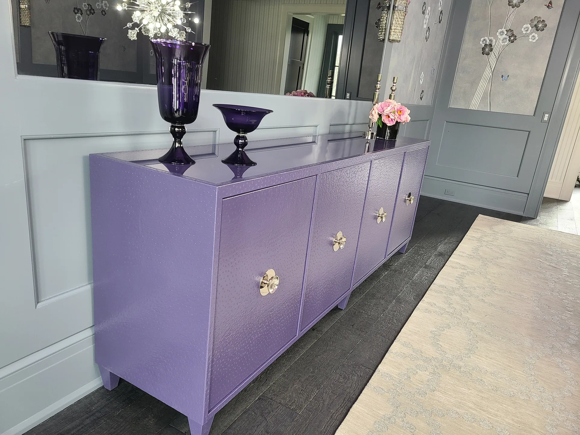 High-Gloss Lacquered Credenza — gallery 4