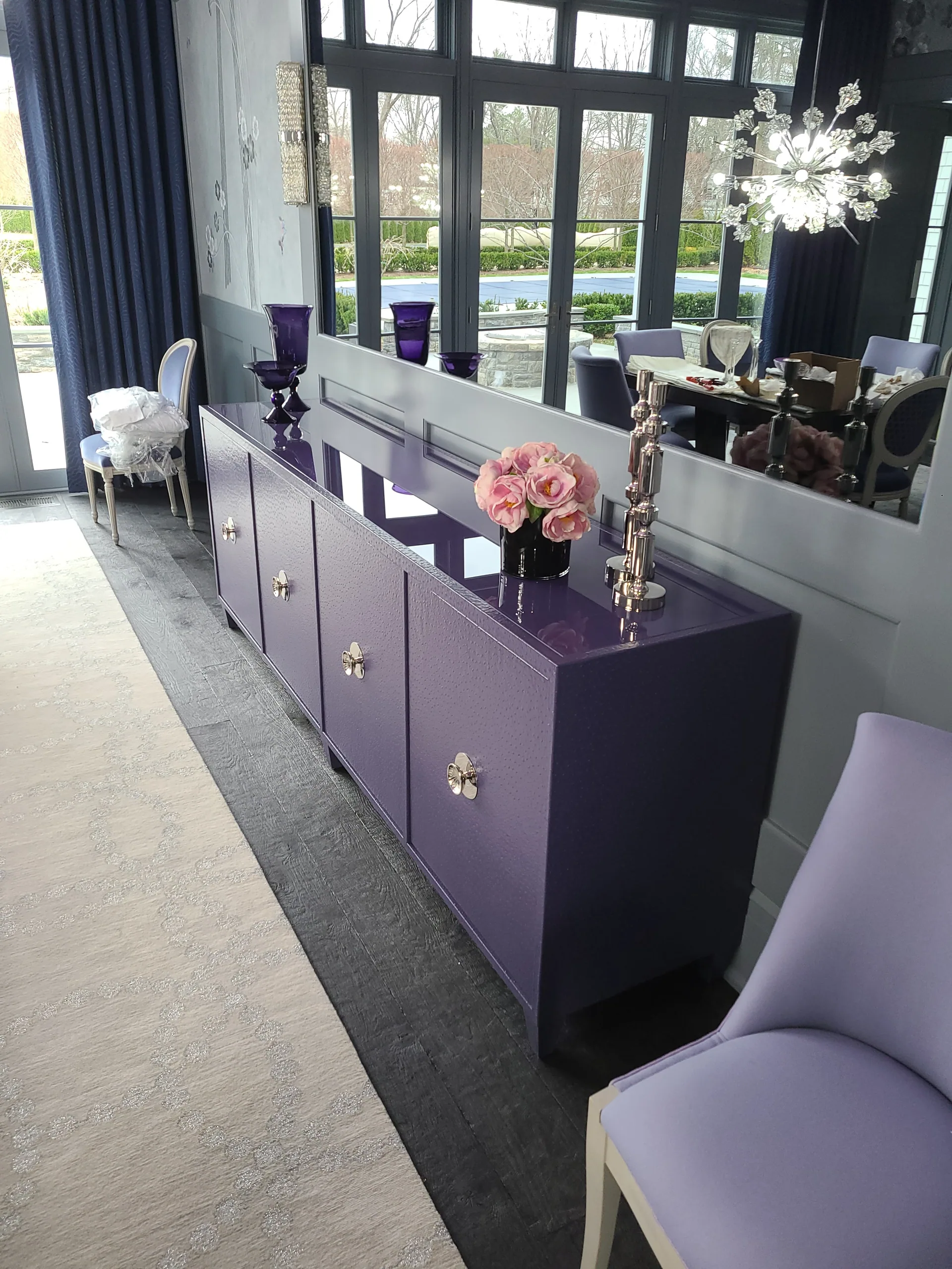 High-Gloss Lacquered Credenza — gallery 8