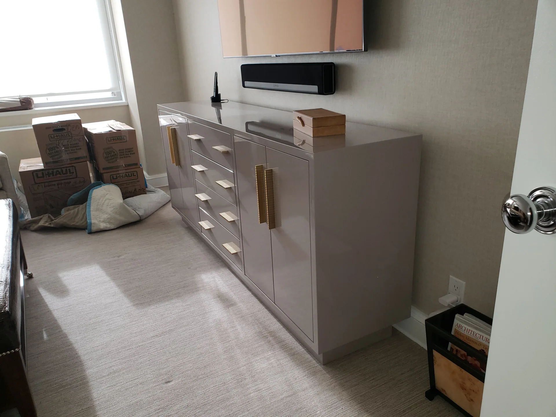 Luxury Bar with Lit Wine Display — gallery 1