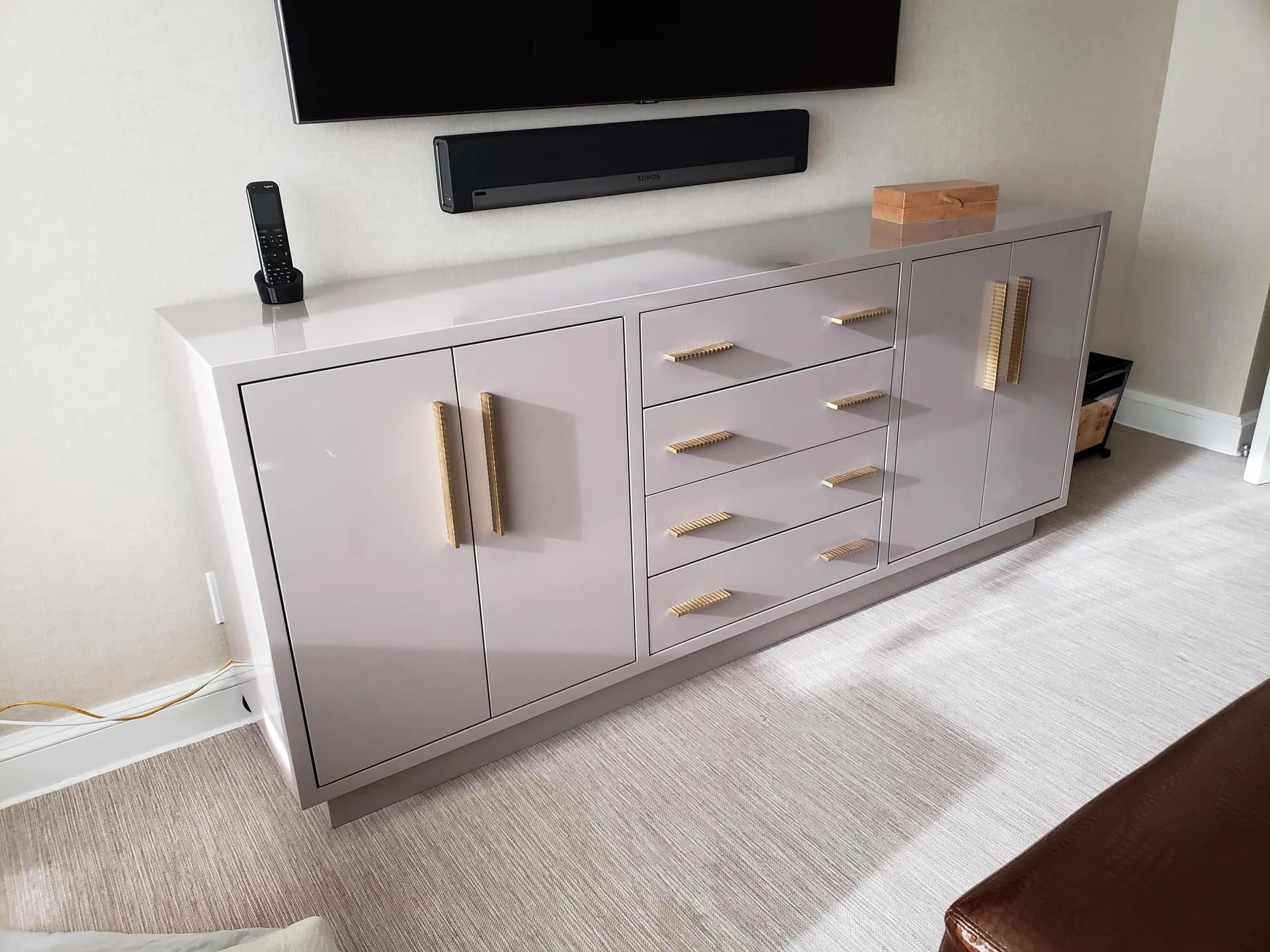 Luxury Bar with Lit Wine Display — gallery 3