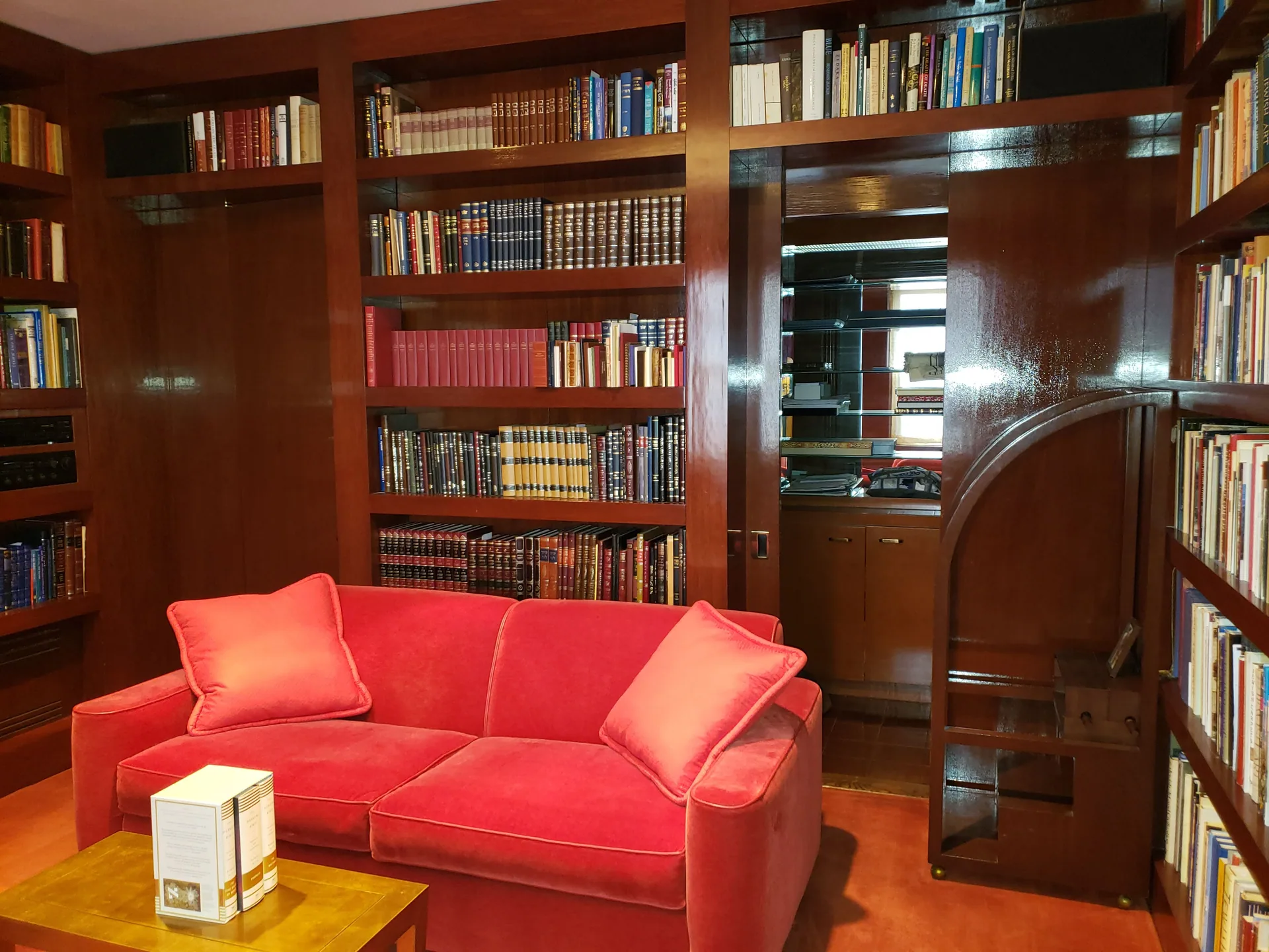 Floor-to-Ceiling Mahogany Library — gallery 2
