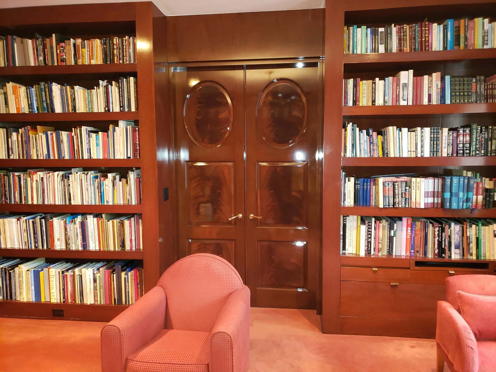 Floor-to-Ceiling Mahogany Library — gallery 3