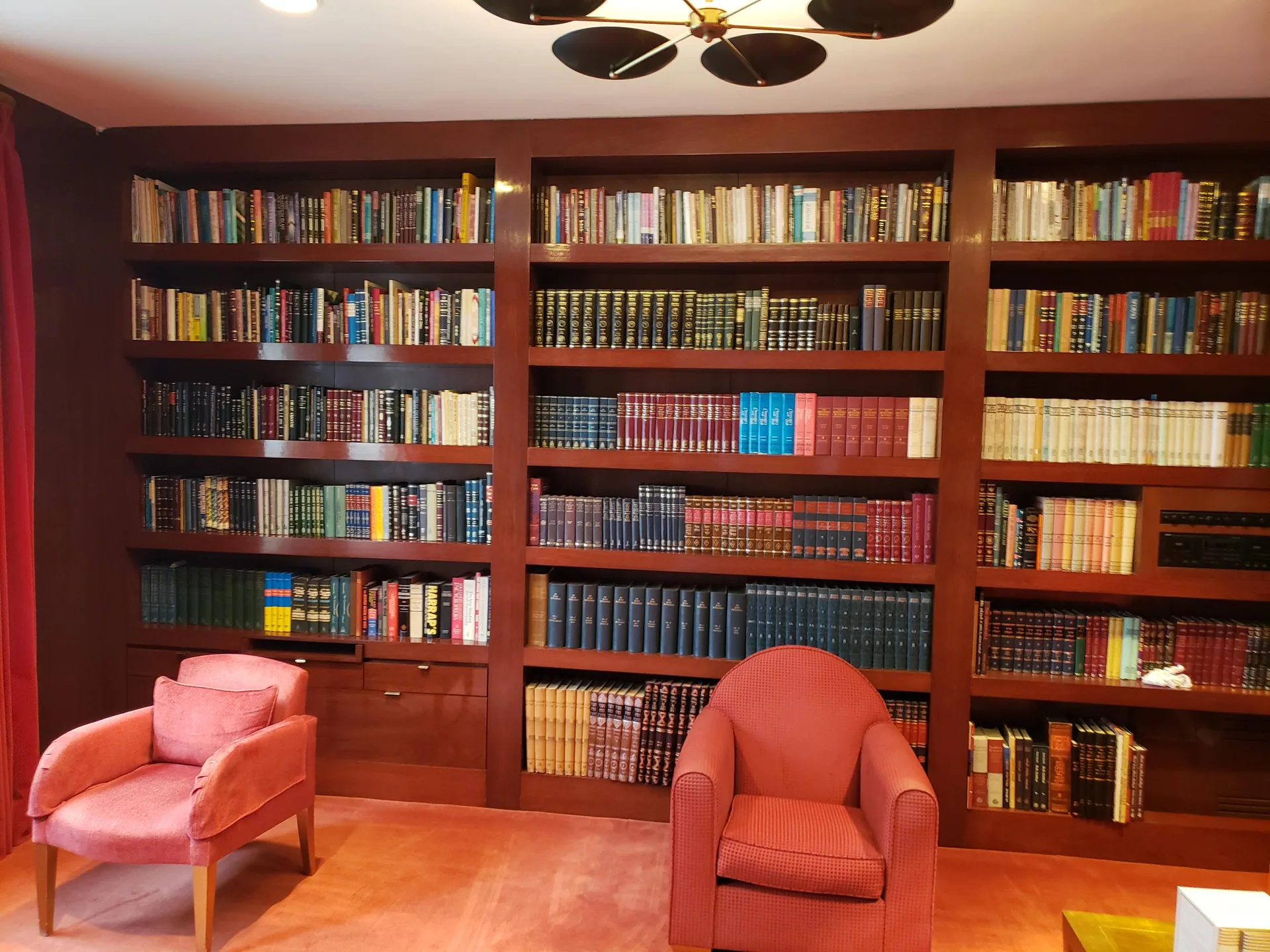 Floor-to-Ceiling Mahogany Library — gallery 8