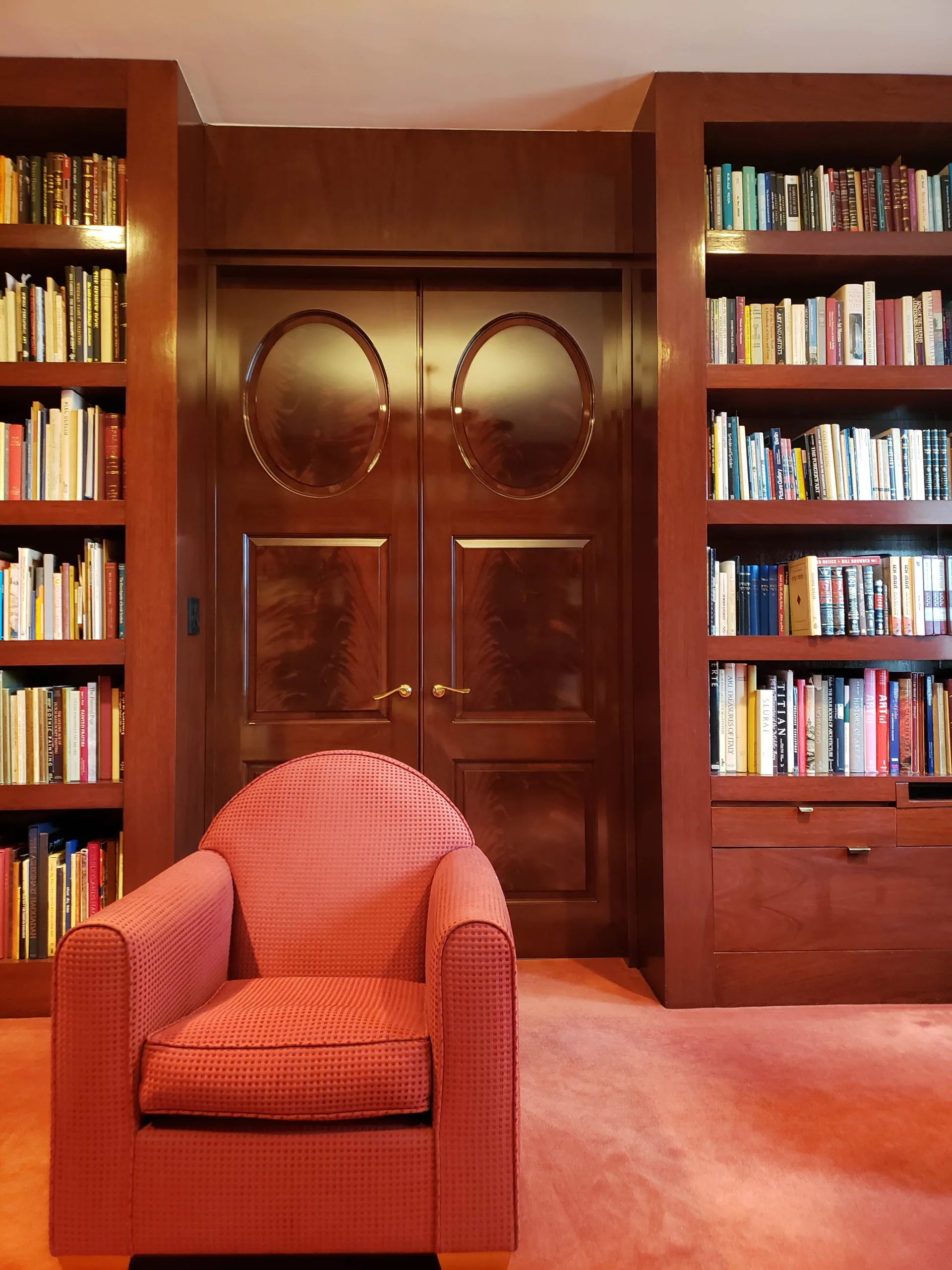Floor-to-Ceiling Mahogany Library — gallery 9