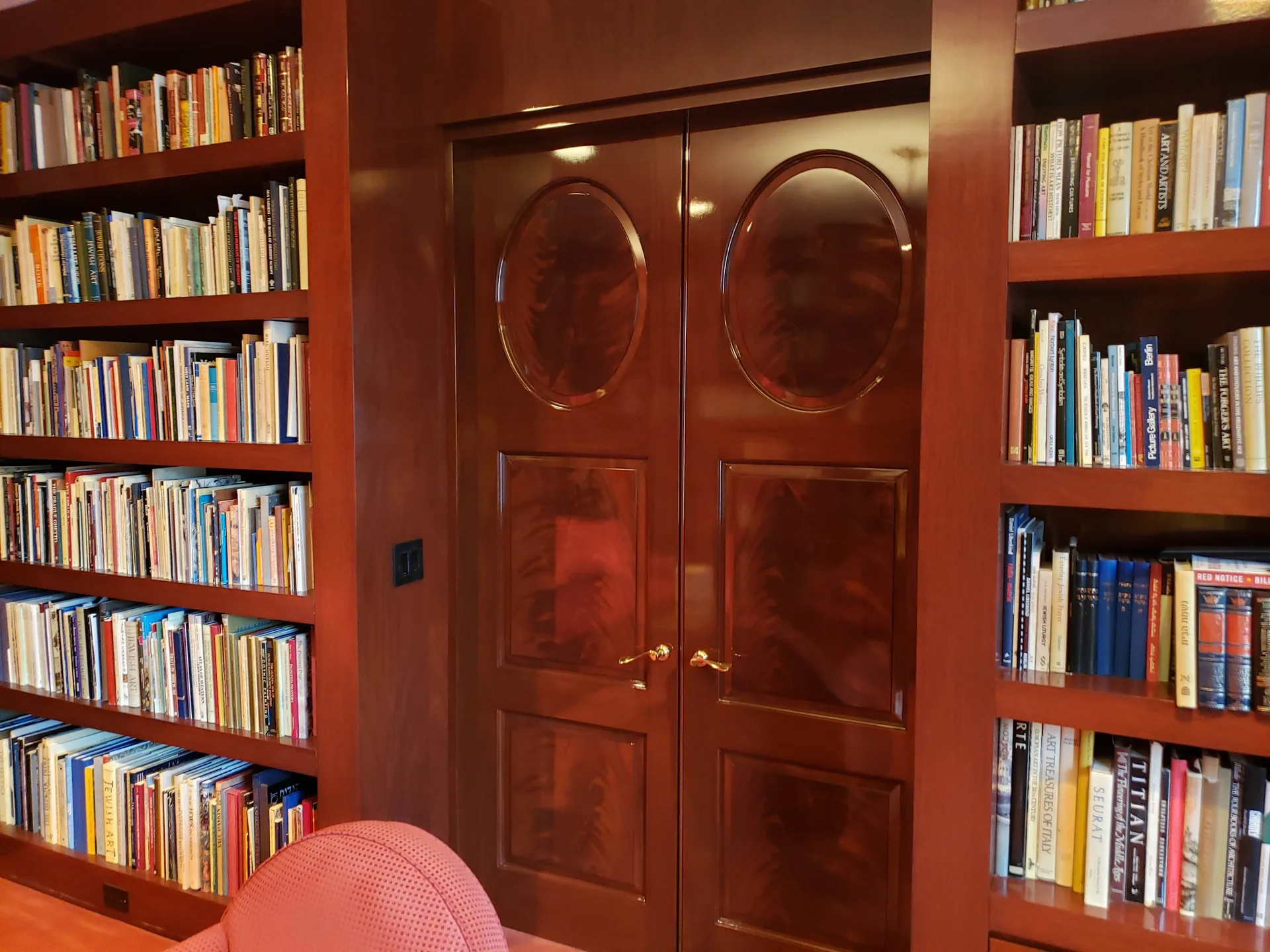 Floor-to-Ceiling Mahogany Library — gallery 11