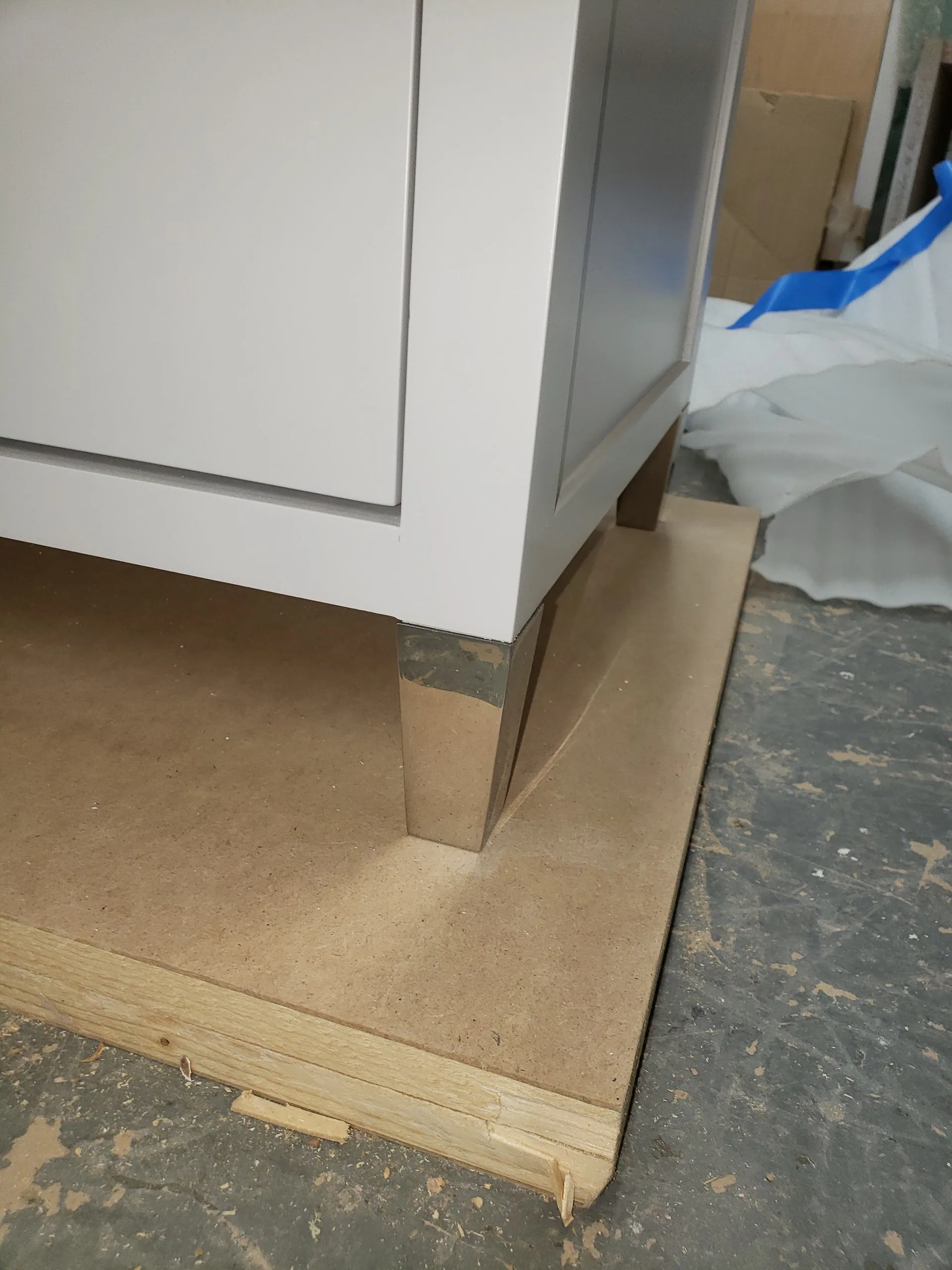 Dark Vanity with Mosaic Backsplash — gallery 3