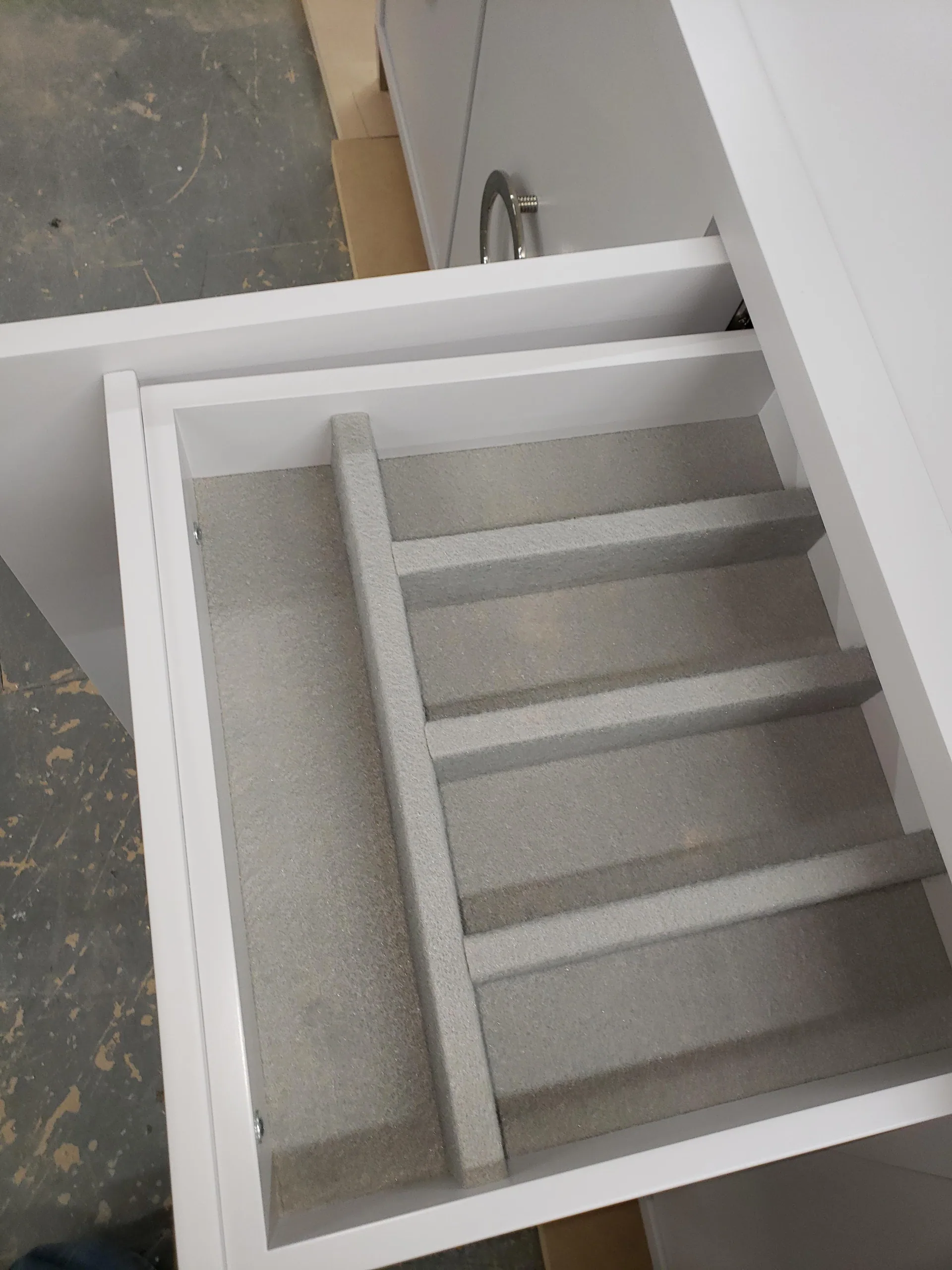 Dark Vanity with Mosaic Backsplash — gallery 4