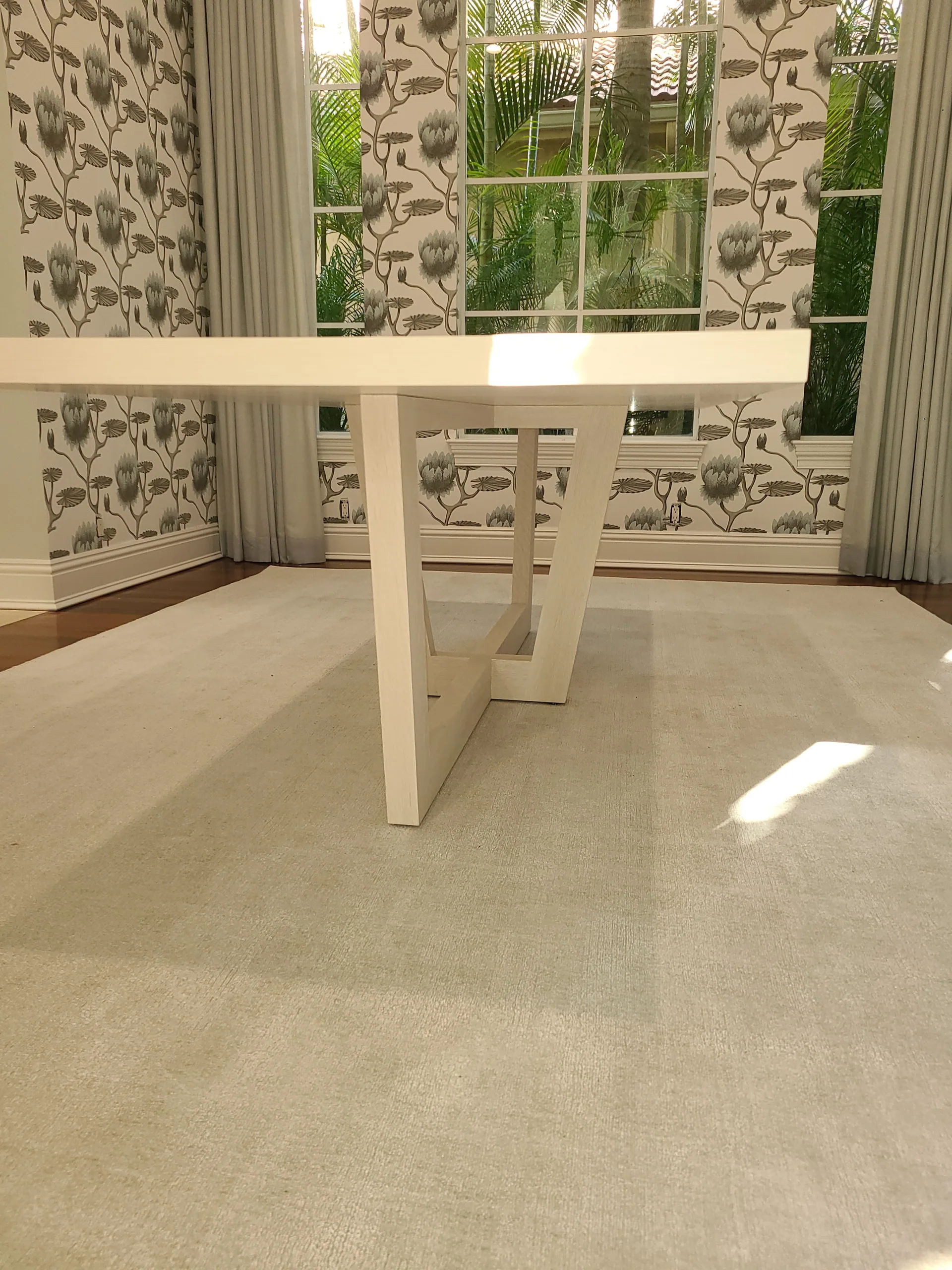 Oak Pedestal Dining Table — gallery 10