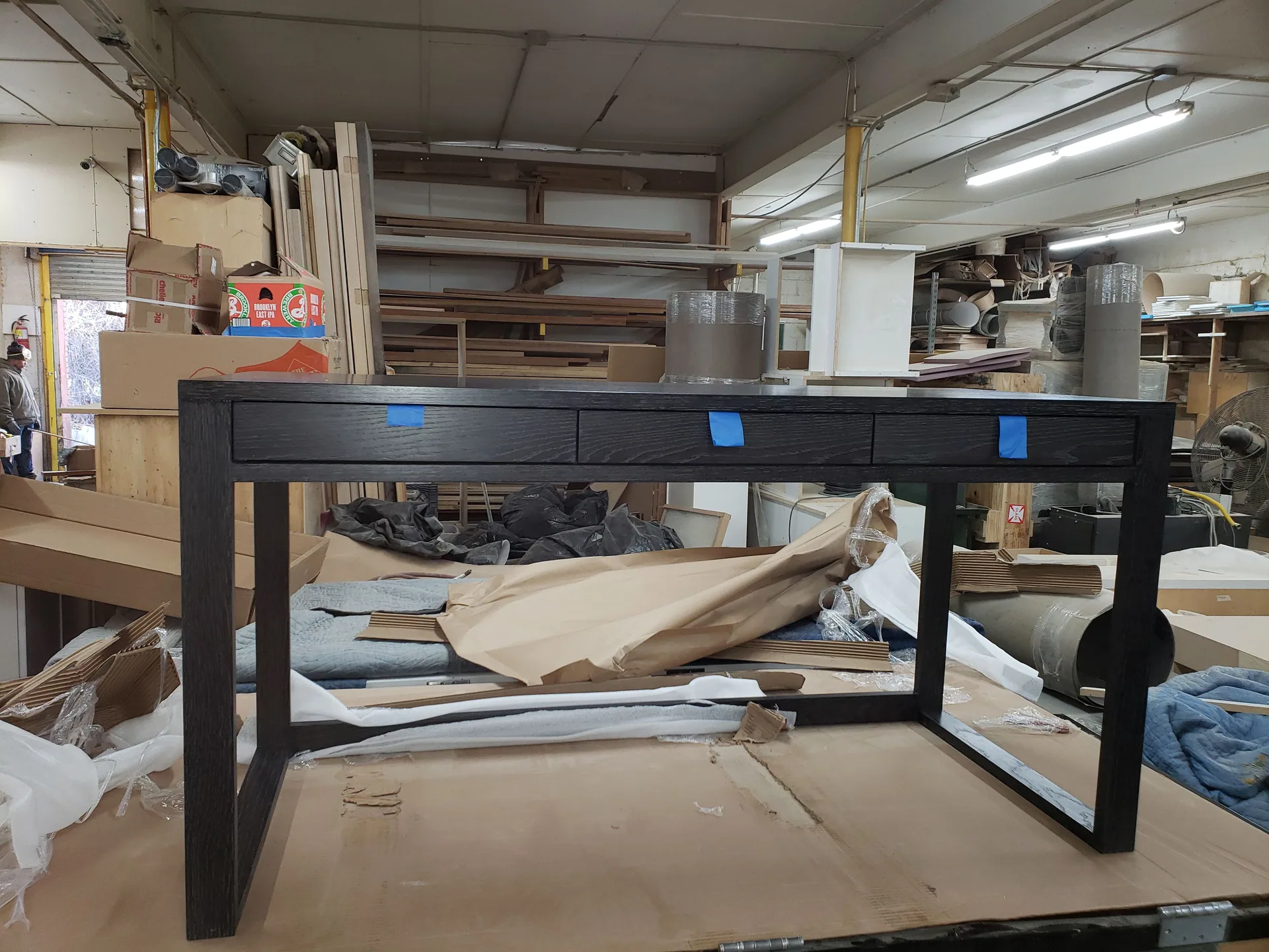 Hot Pink Lacquered Desk — gallery 1