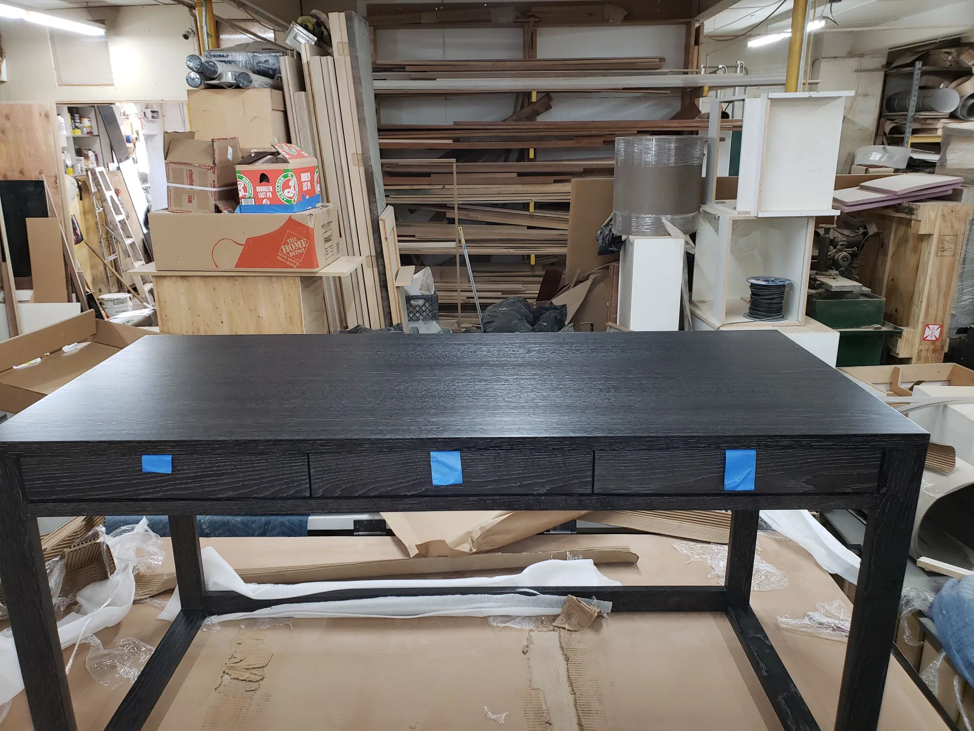 Hot Pink Lacquered Desk — gallery 2