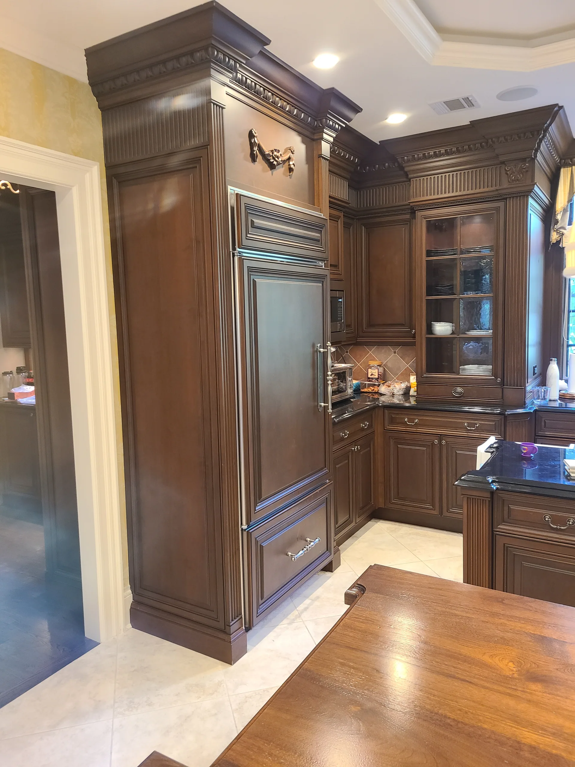 Traditional Mahogany Kitchen — gallery 5